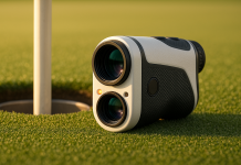 Acer Gadget Golf Rangefinder with Slope – 1200/1700Yards Laser Range Finder for Golfer, 6X Magnification Rangefinders Golf with Flag Pole Locking Vibration, Rechargeable Magnetic Gifts for Golfers