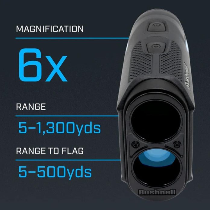 bushnell-golf-tour-v6-shift-laser-rangefinder-slope-compensation-pinseeker-magnetic-mount-6x-magnification-1300-yard-ran