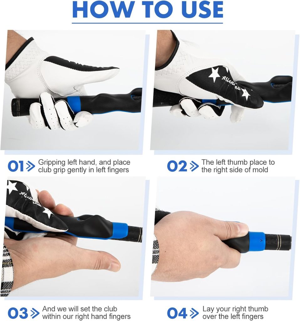 Golf Grip Trainer Golf Practice Tool, Easy To Carry to the Practice Area, Golf Swing Trainer Ensure the Right Grip Every Time, Golf Grip Training Aid, Golf Accessories Improve Your Swing Rhythm Golf Grip Trainer Golf Practice Tool, Easy To Carry to the Practice Area, Golf Swing Trainer Ensure the Right Grip Every Time, Golf Grip Training Aid, Golf Accessories Improve Your Swing Rhythm