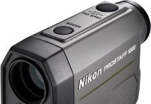 Nikon PROSTAFF 1000 6×20 Laser Rangefinder – TRU TARGET Measurement, 1000-Yard Range, Weather-Resistant Design, Compact & Pocket-Friendly