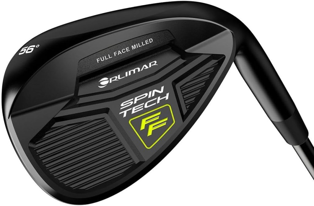 Orlimar Spin Tech Full Face Golf Wedges for Men | Unique Look, Exceptional Spin, Low Bounce Game Improvement Degree Wedge, Right/Left Handed Orlimar Spin Tech Full Face Golf Wedges for Men | Unique Look, Exceptional Spin, Low Bounce Game Improvement Degree Wedge, Right/Left Handed