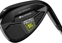 Orlimar Spin Tech Full Face Golf Wedges for Men | Unique Look, Exceptional Spin, Low Bounce Game Improvement 52 56 60 64 Degree Wedge, Right/Left Handed