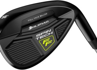 Orlimar Spin Tech Full Face Golf Wedges for Men | Unique Look, Exceptional Spin, Low Bounce Game Improvement 52 56 60 64 Degree Wedge, Right/Left Handed