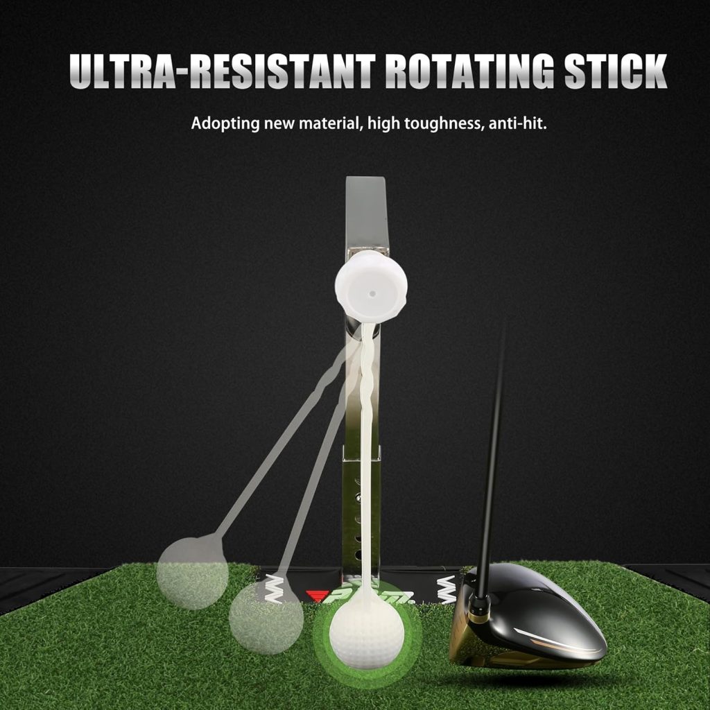 PGM Golf Swing Trainer - Golf Training Equipment with Adjustable Height - Pure Path Swing Practice Mat Training Aid for Indoor Outdoor Home PGM Golf Swing Trainer - Golf Training Equipment with Adjustable Height - Pure Path Swing Practice Mat Training Aid for Indoor Outdoor Home