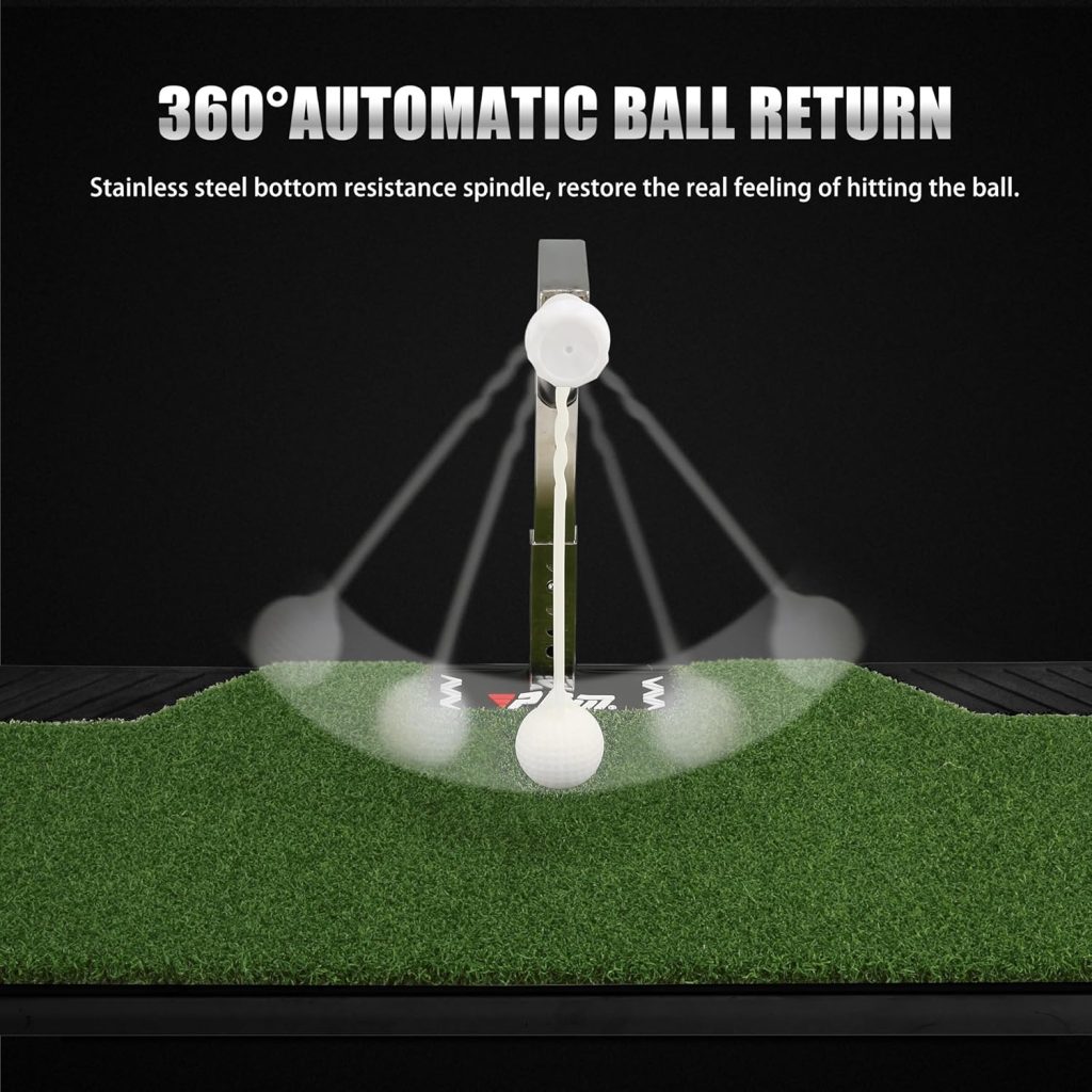 PGM Golf Swing Trainer - Golf Training Equipment with Adjustable Height - Pure Path Swing Practice Mat Training Aid for Indoor Outdoor Home PGM Golf Swing Trainer - Golf Training Equipment with Adjustable Height - Pure Path Swing Practice Mat Training Aid for Indoor Outdoor Home