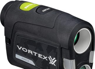 Vortex Optics Anarch Image Stabilized Golf Laser Rangefinder – Tournament Legal, PinSpotter Mode, Slope Mode, Cart Magnet, Waterproof, Shockproof – Unlimited, Unconditional Warranty