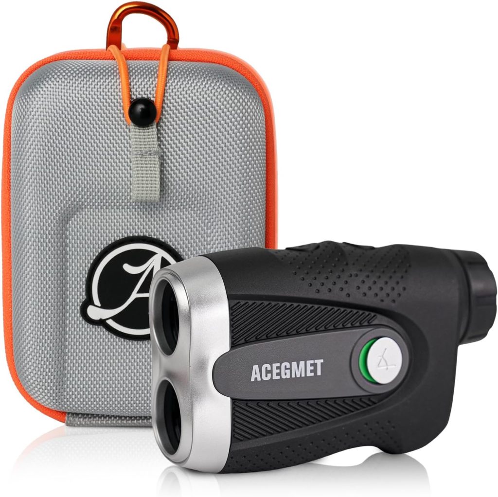 ACEGMET PF2C Golf Rangefinder with Slope, 0.3s Flag Pole Locking Vibration, ±1yd Accuracy, Yards Rechargeable Laser Range Finder Golf with Magnetic, Golf Accessories for Men ACEGMET PF2C Golf Rangefinder with Slope, 0.3s Flag Pole Locking Vibration, ±1yd Accuracy, Yards Rechargeable Laser Range Finder Golf with Magnetic, Golf Accessories for Men