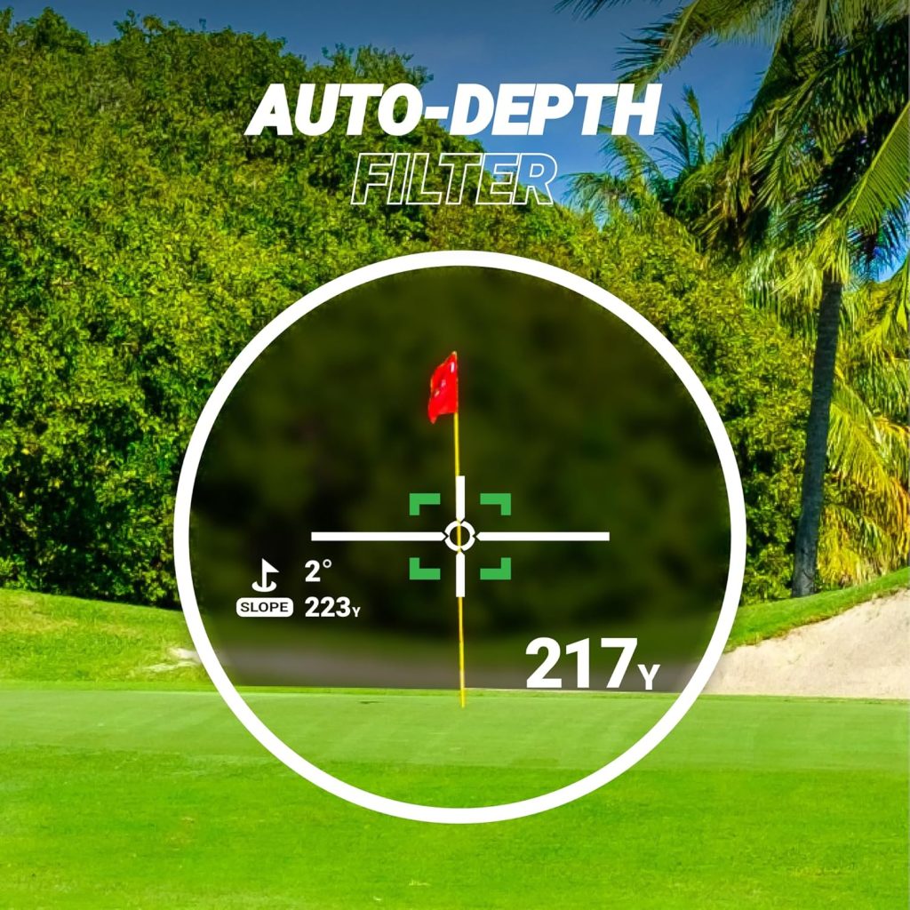 Blue Tees Golf Series ULTRA Golf Rangefinder with Slope Switch, Yards, OLED Display 6X Magnification Laser Rangefinder, Slope Measurement, Magnetic Strip, Flag Pole Locking with Pulse Vibration Blue Tees Golf Series ULTRA Golf Rangefinder with Slope Switch, Yards, OLED Display 6X Magnification Laser Rangefinder, Slope Measurement, Magnetic Strip, Flag Pole Locking with Pulse Vibration