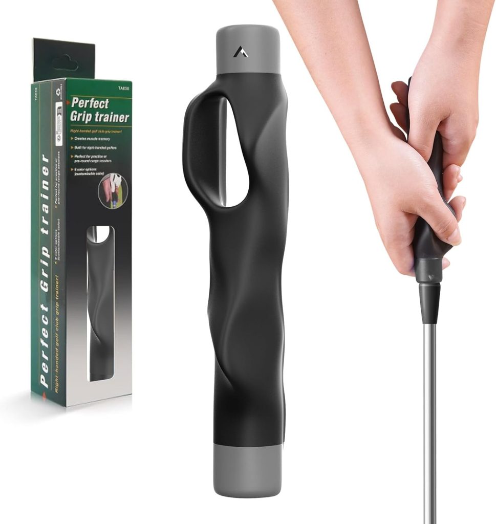 Golf Grip Trainer,Grip Trainer Golf Training Equipment,Golf Grip Trainer Right Hand,Golf Training Aid to Help Train Correct Hand Position,Right Hand Grey Golf Grip Trainer,Grip Trainer Golf Training Equipment,Golf Grip Trainer Right Hand,Golf Training Aid to Help Train Correct Hand Position,Right Hand Grey