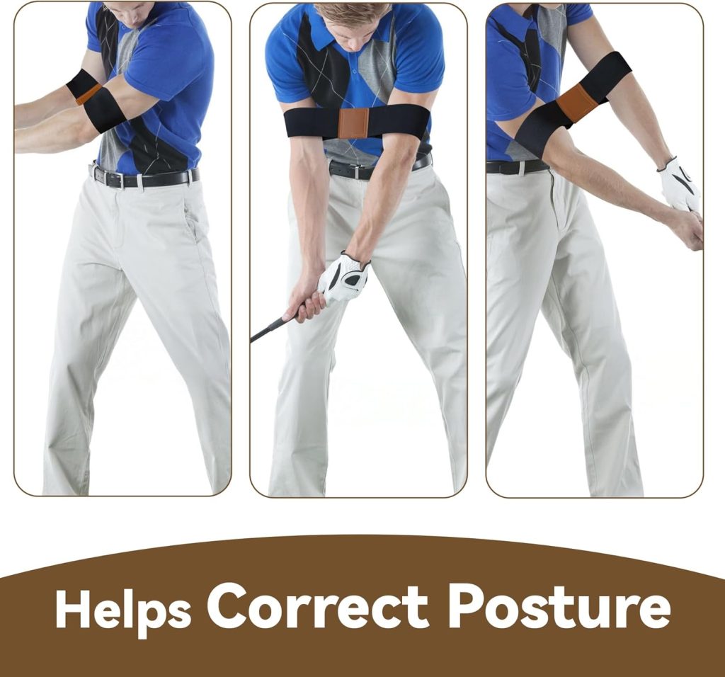 Golf Swing Trainer Aid,Swing Correcting Arm Band,Swing Golf Aid Trainer,Golf Trainer for Right Left-Handed Players Golf Swing Trainer Aid,Swing Correcting Arm Band,Swing Golf Aid Trainer,Golf Trainer for Right Left-Handed Players