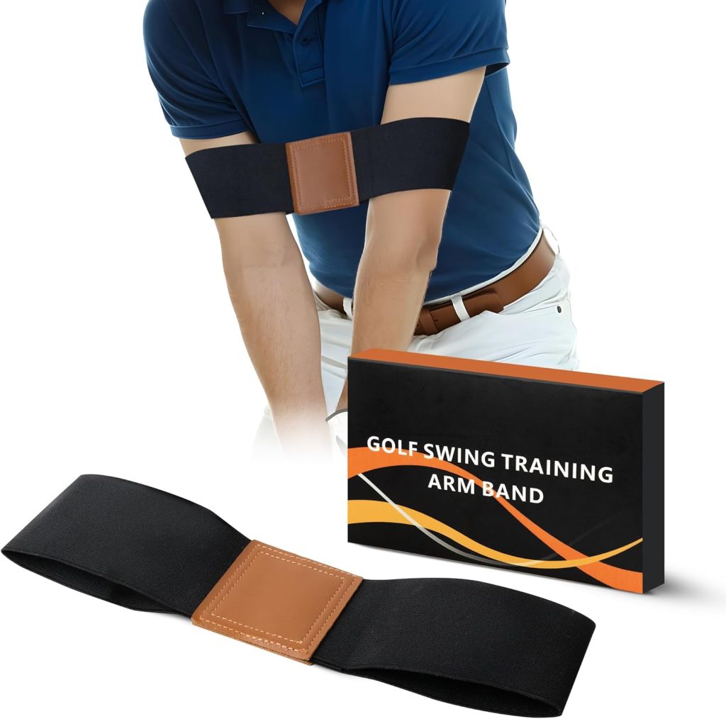 Golf Swing Trainer Aid,Swing Correcting Arm Band,Swing Golf Aid Trainer,Golf Trainer for Right Left-Handed Players Golf Swing Trainer Aid,Swing Correcting Arm Band,Swing Golf Aid Trainer,Golf Trainer for Right Left-Handed Players
