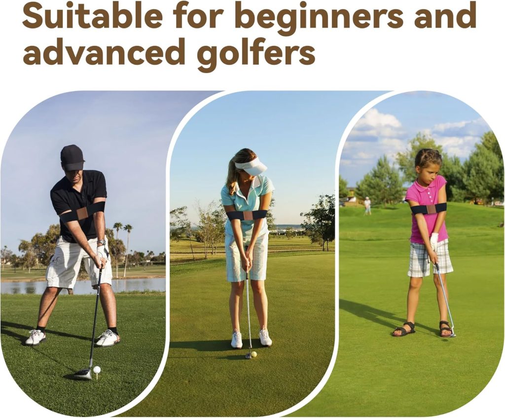 Golf Swing Trainer Aid,Swing Correcting Arm Band,Swing Golf Aid Trainer,Golf Trainer for Right Left-Handed Players Golf Swing Trainer Aid,Swing Correcting Arm Band,Swing Golf Aid Trainer,Golf Trainer for Right Left-Handed Players