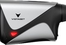 Golvia Pro Range Finder Golf 1200 Yards, OLED Screen, 7X Magnification, TriMeasure, Golf Rangefinder with Slope On/Off, Flag Lock Vibration, Magnetic, Rechargeable, Fog Resistant