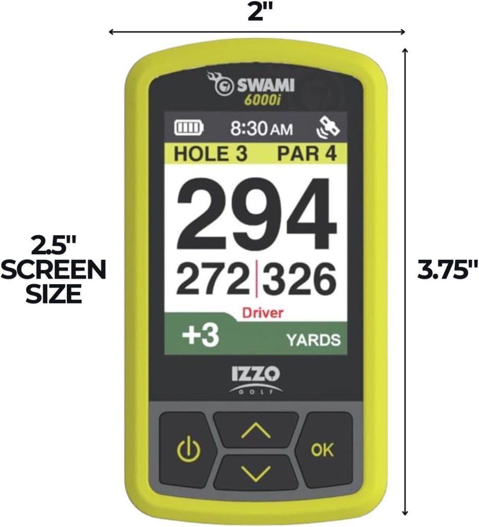 Izzo Swami Golf GPS Rangefinder - Color Display Scorekeeper Izzo Swami Golf GPS Rangefinder - Color Display Scorekeeper