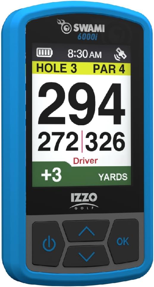 Izzo Swami Golf GPS Rangefinder - Color Display Scorekeeper Izzo Swami Golf GPS Rangefinder - Color Display Scorekeeper