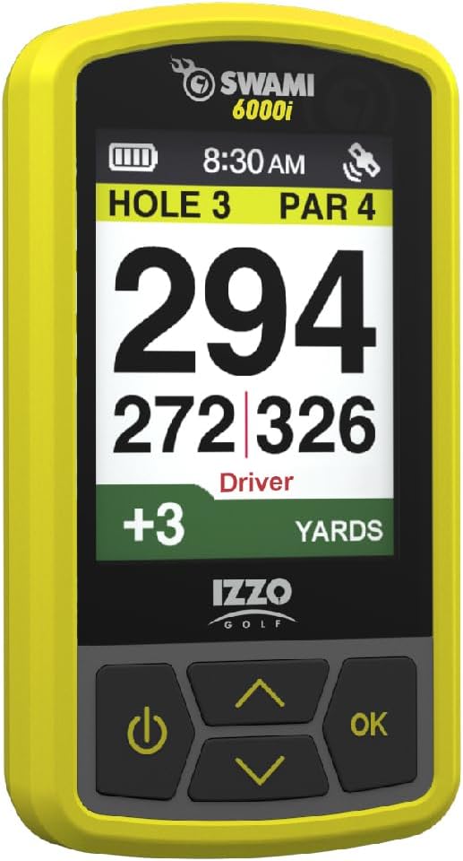 Izzo Swami Golf GPS Rangefinder - Color Display Scorekeeper Izzo Swami Golf GPS Rangefinder - Color Display Scorekeeper