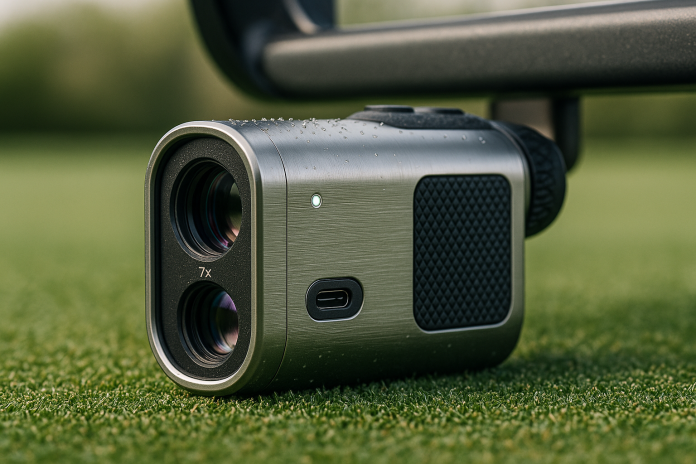 mini-metal-golf-rangefinder-with-slope1200y-range-finder-03s-flagpole-locking-vibration-7x-magnification-95transmission-lensflag-pole-lock-vibrationstrong-magnetrechargeable-golf-rangefinder