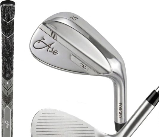 Premium CM-1 Golf Wedge Set or Single Golf Wedges – Full Face Grooves + Milled Face Wedges, Premium Grip, Increased Spin, Wedges for Men Lob, Gap, Sand Wedges 50/52/54/56/58/60 Degree Clubs