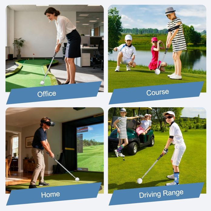 retractable-golf-swing-trainer-grip-trainer-with-arm-band-for-right-handed-golfers-portable-golf-training-aid-with-click-2