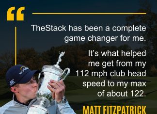 TheStack™ | Golf Swing Speed Trainer | Weighted Golf Training Aid | Golf Swing Trainer Golf Swing Training Aid | Golf Trainer Practice for Men and Women