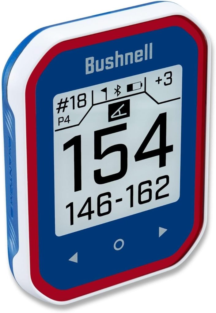 Bushnell Golf Phantom Slope GPS – Handheld, Touchscreen, Slope-Adjusted Distances, 38,000+ Courses Magnetic Cart Mount, Red/Blue Bushnell Golf Phantom Slope GPS – Handheld, Touchscreen, Slope-Adjusted Distances, 38,000+ Courses Magnetic Cart Mount, Red/Blue