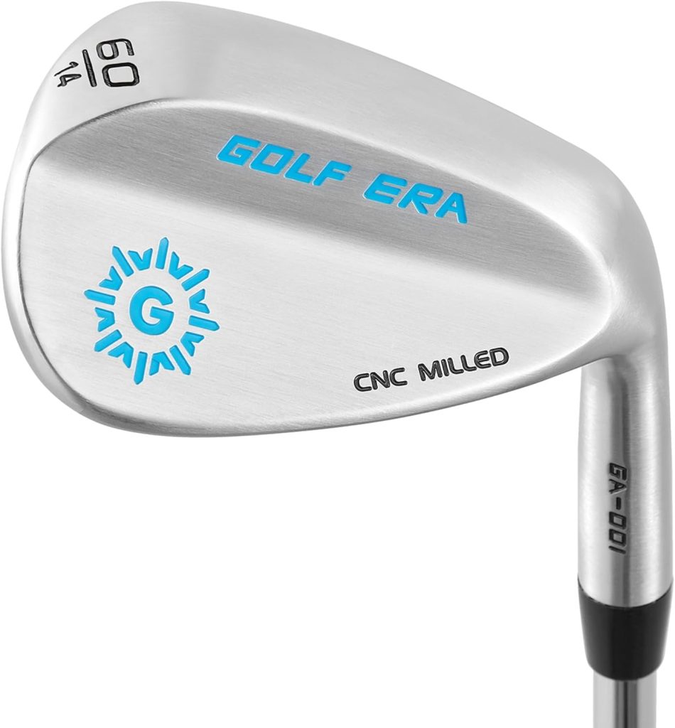 Golf Era Premium Golf Wedge - Golf Wedge Set or Individual Wedge/52/54/56/58/60 - CNC Milled Face for More Spin - Great Escape Sand Wedge Lob Wedge Gap Wedge Golf Era Premium Golf Wedge - Golf Wedge Set or Individual Wedge/52/54/56/58/60 - CNC Milled Face for More Spin - Great Escape Sand Wedge Lob Wedge Gap Wedge