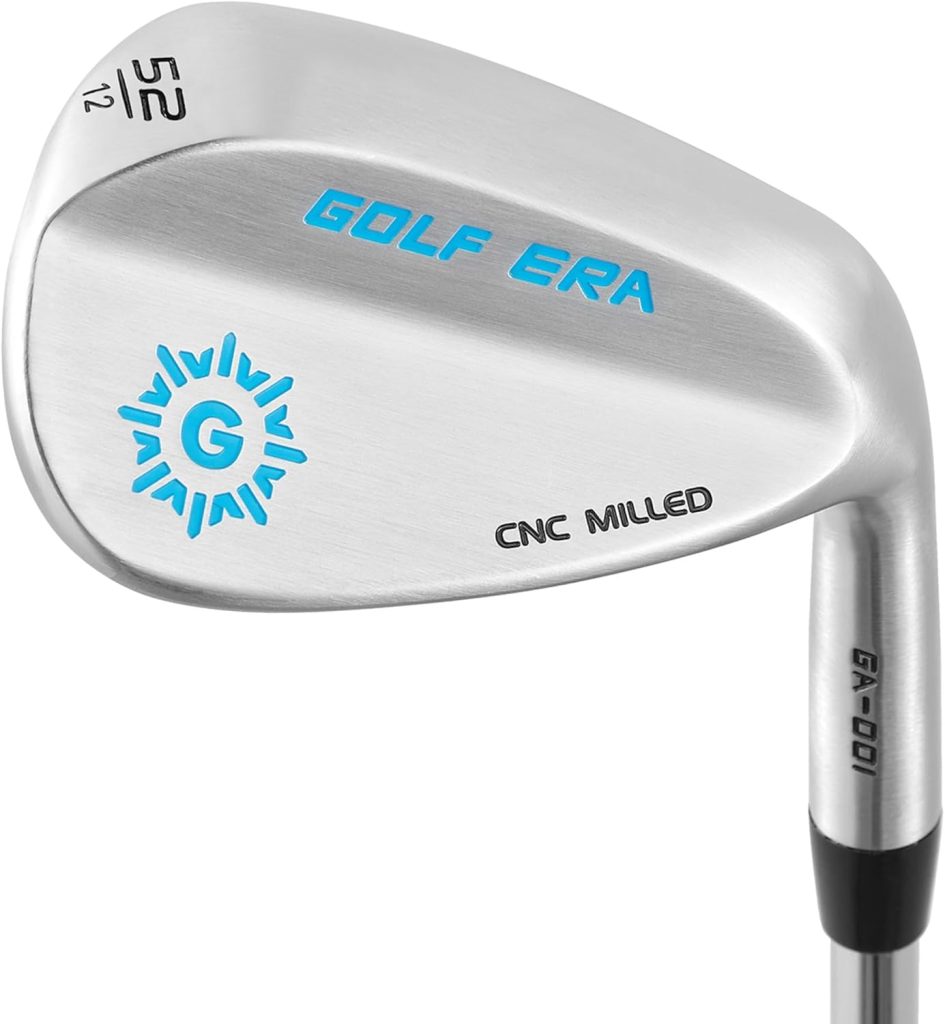 Golf Era Premium Golf Wedge - Golf Wedge Set or Individual Wedge/52/54/56/58/60 - CNC Milled Face for More Spin - Great Escape Sand Wedge Lob Wedge Gap Wedge Golf Era Premium Golf Wedge - Golf Wedge Set or Individual Wedge/52/54/56/58/60 - CNC Milled Face for More Spin - Great Escape Sand Wedge Lob Wedge Gap Wedge