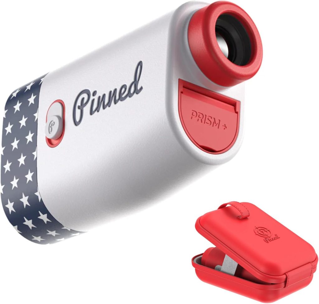 Pinned Prism Slope Golf Rangefinder - Golf Distance Rangefinder with Slope - USB Rechargeable, Pinned Locked Vibration Laser Range Finder - Range Finder Accessories Gift for Men and Women Pinned Prism Slope Golf Rangefinder - Golf Distance Rangefinder with Slope - USB Rechargeable, Pinned Locked Vibration Laser Range Finder - Range Finder Accessories Gift for Men and Women