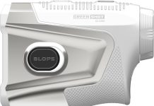 Range Finder Golf with Slope Switch, 900/1200 Yards Rechargeable Rangefinder, 7X Magnification Golf Laser Range Finder, Magnetic Strip, Flag Pole Locking with Pulse Vibration