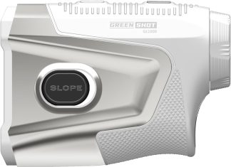 Range Finder Golf with Slope Switch, 900/1200 Yards Rechargeable Rangefinder, 7X Magnification Golf Laser Range Finder, Magnetic Strip, Flag Pole Locking with Pulse Vibration