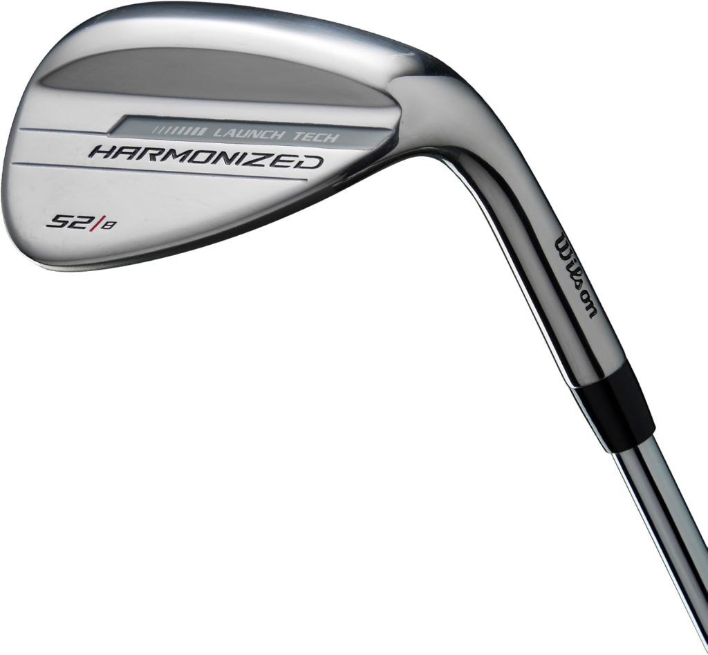 Wilson Harmonized Unisex Golf Wedge - Left Hand, Steel, 52 Wilson Harmonized Unisex Golf Wedge - Left Hand, Steel, 52