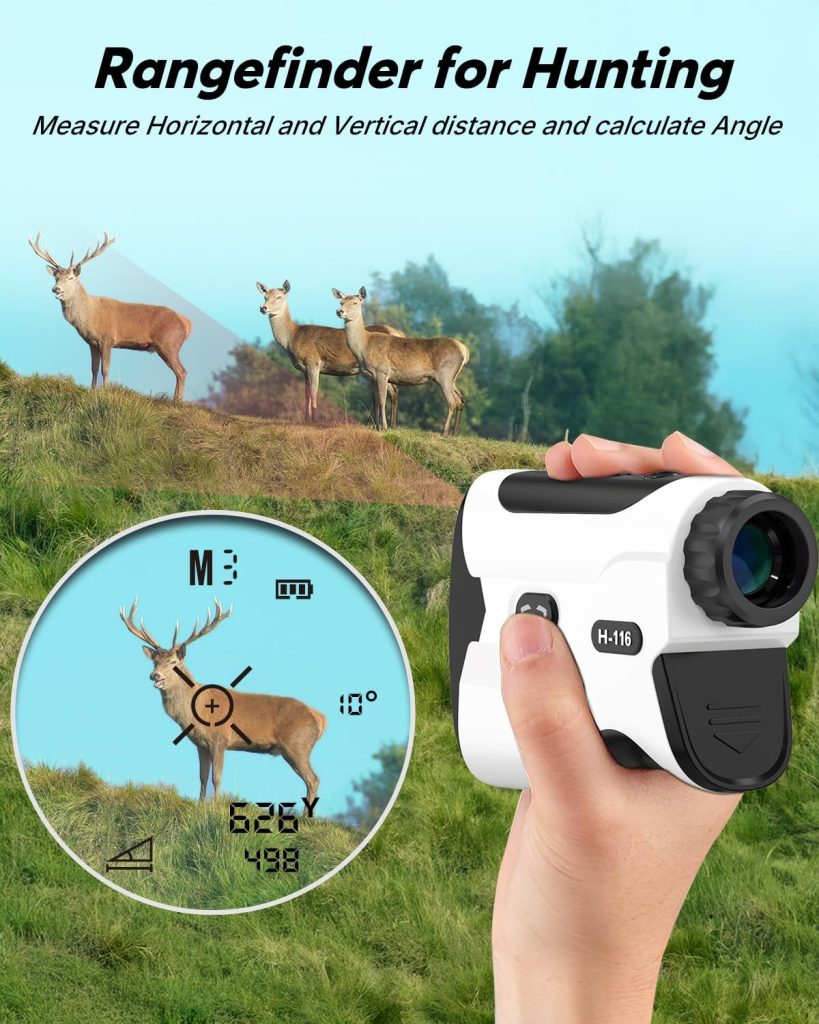 WOSPORTS Golf Rangefinder with Slope -/1500 Yards Range Finder Golf with Magnetic Strap, Flag Pole Locking Vibration, 6X Magnification WOSPORTS Golf Rangefinder with Slope -/1500 Yards Range Finder Golf with Magnetic Strap, Flag Pole Locking Vibration, 6X Magnification