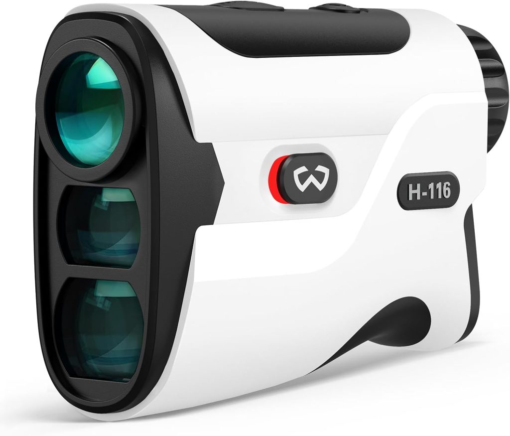 WOSPORTS Golf Rangefinder with Slope -/1500 Yards Range Finder Golf with Magnetic Strap, Flag Pole Locking Vibration, 6X Magnification WOSPORTS Golf Rangefinder with Slope -/1500 Yards Range Finder Golf with Magnetic Strap, Flag Pole Locking Vibration, 6X Magnification