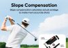Golf Range Finder with Slope Switch, 1200/1500 Yards Golf Rangefinders, Magnetic Strip Mounts on Cart and Golf Bag, Rechargeable Battery, Pin Lock Vibration, LCD Screen, Golf Accessories for Golfers