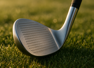 Rife Spin Groove Mens Standard Right Handed Golf Wedge Set 52 Degree Approach AW 56 Degree Sand SW 60 Degree Lob LW with Bite Grooves