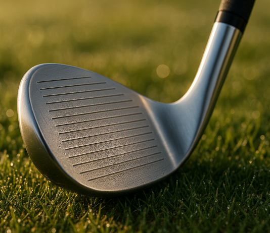 Rife Spin Groove Mens Standard Right Handed Golf Wedge Set 52 Degree Approach AW 56 Degree Sand SW 60 Degree Lob LW with Bite Grooves