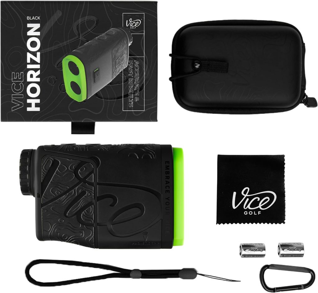 Vice Horizon Golf Laser Rangefinder with Slope Vice Horizon Golf Laser Rangefinder with Slope